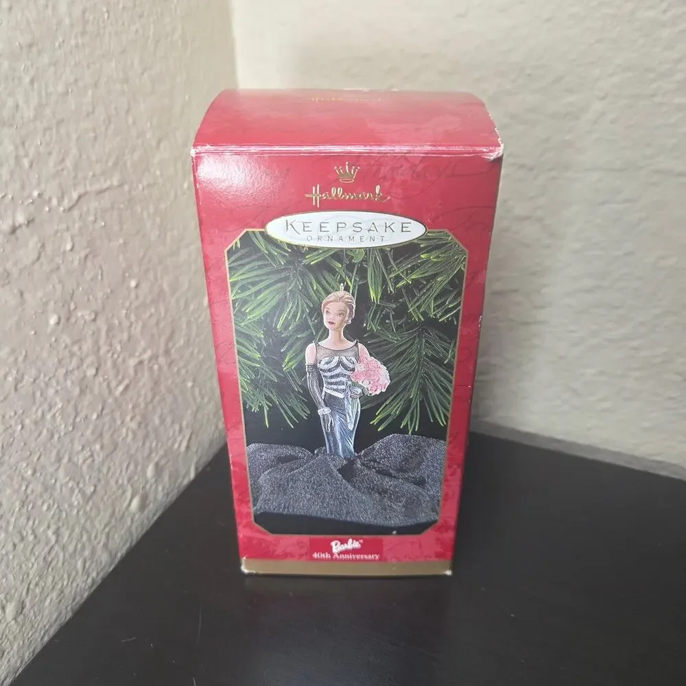 Vintage 1999 Hallmark Keepsake Barbie 40th Anniversary Christmas Ornament